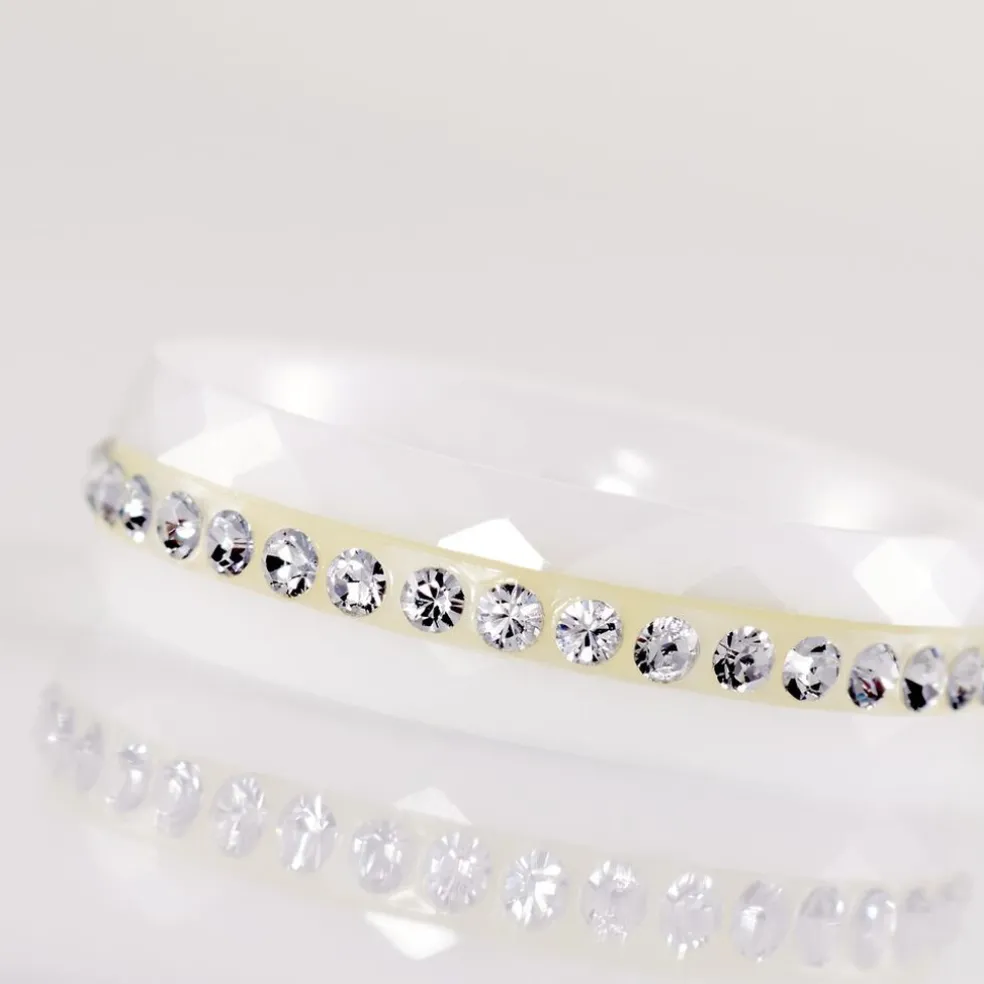 Bague Ceramik Design Ceramique Strass Et Céramique