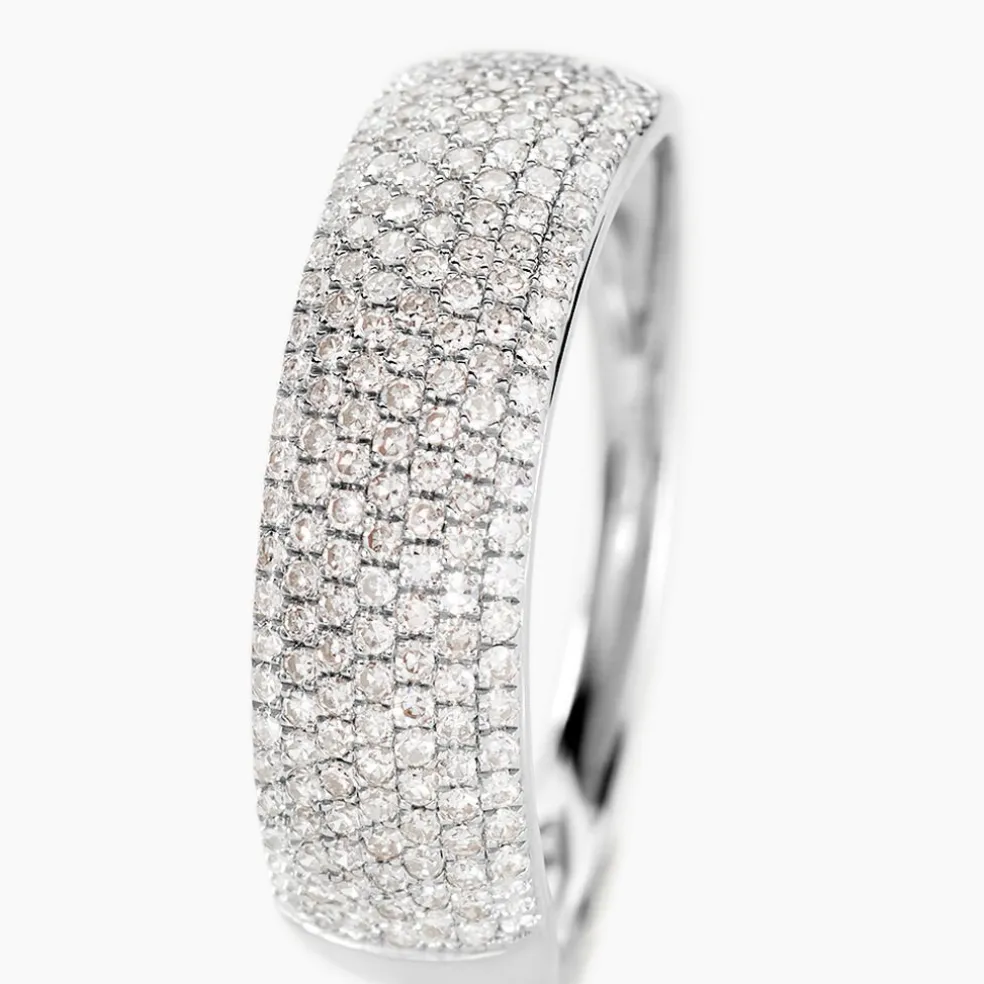 Bague Charlotte Or Blanc Diamant