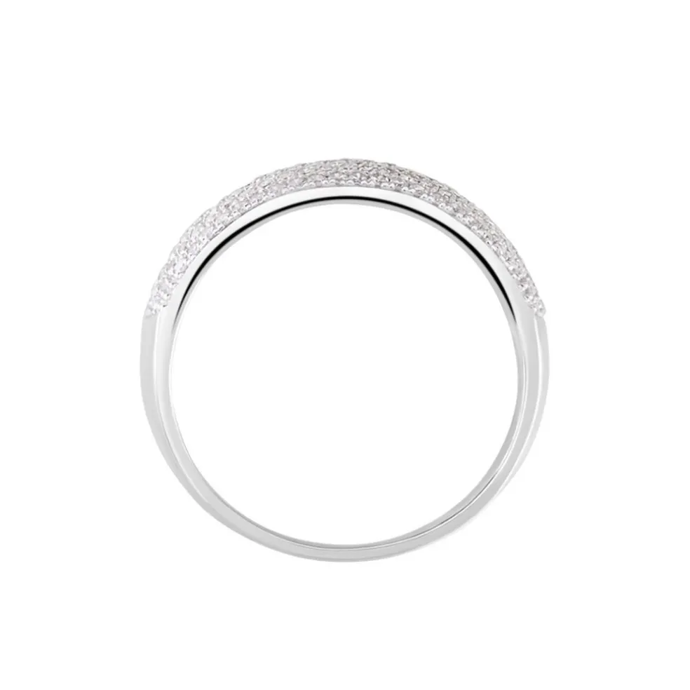 Bague Charlotte Or Blanc Diamant