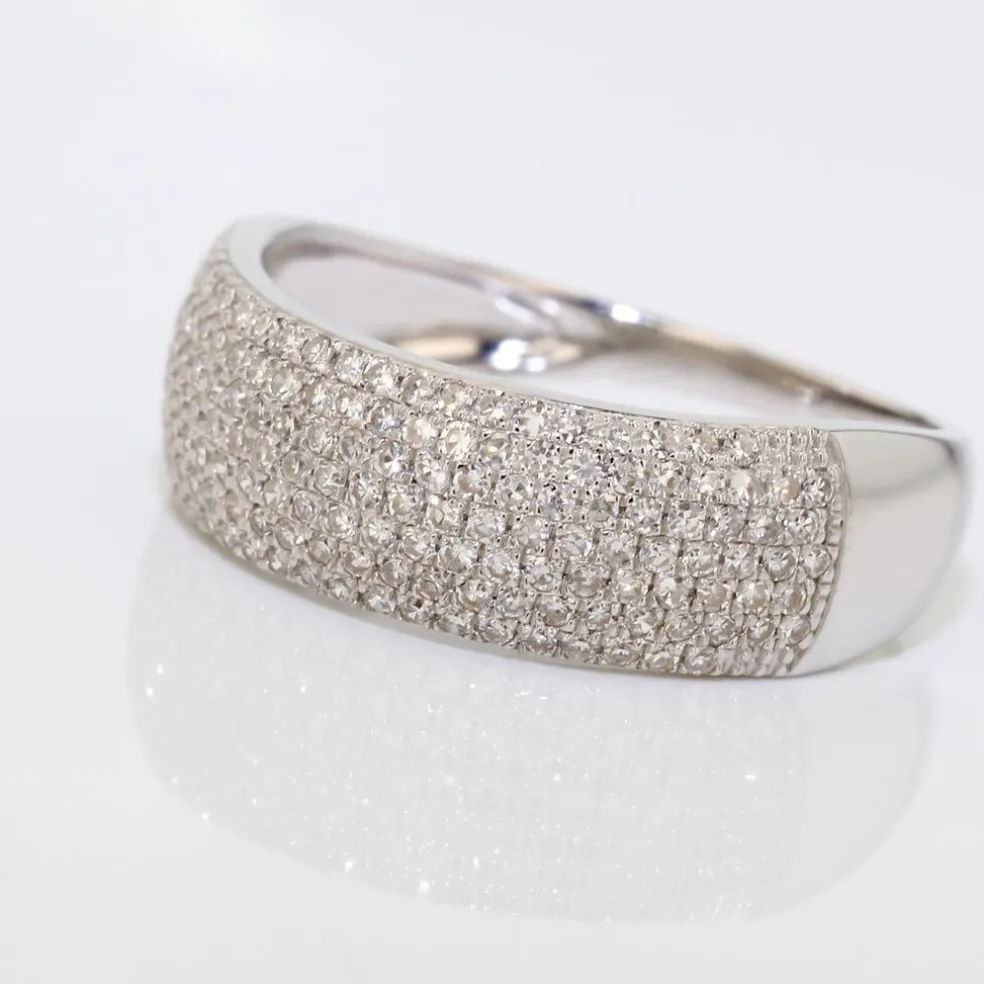 Bague Charlotte Or Blanc Diamant