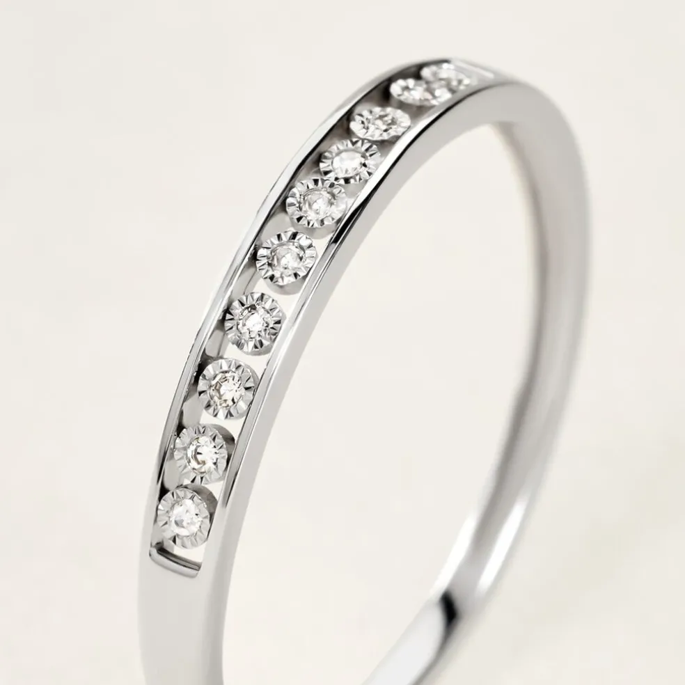 Bague Cherrlinna Or Blanc Diamant