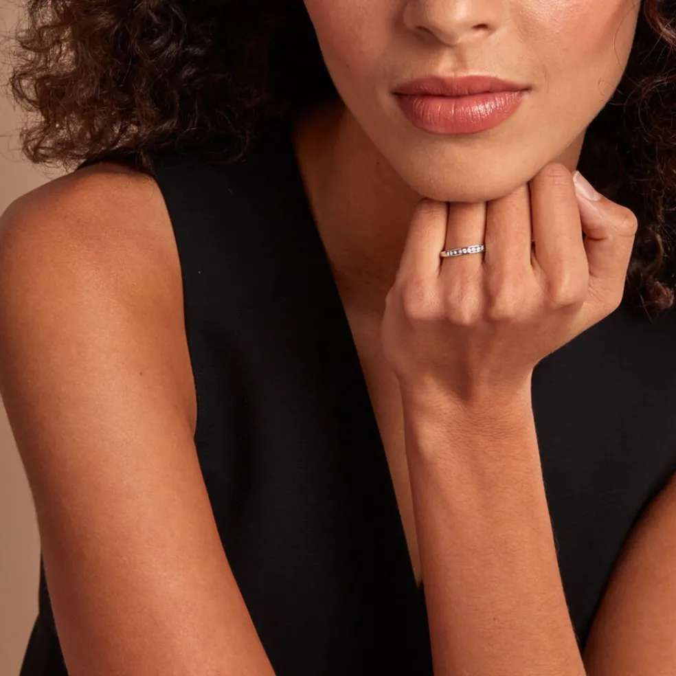 Bague Cherrlinna Or Blanc Diamant