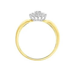 Bague Chou Or Jaune Diamant