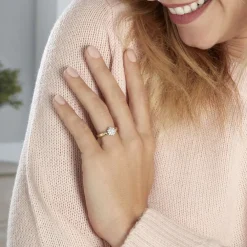 Bague Chou Or Jaune Diamant