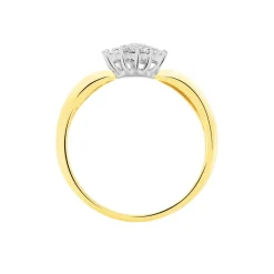 Bague Chou Or Jaune Diamant