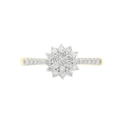 Bague Chouchana Ld Or Jaune Diamant Synthétique