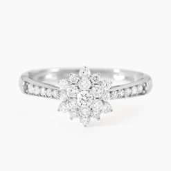 Bague Chucho Or Blanc Diamant