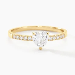 Bague Ciriaco Or Jaune Oxyde De Zirconium