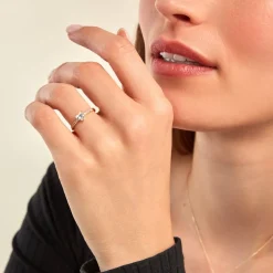 Bague Ciriaco Or Jaune Oxyde De Zirconium