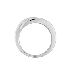 Bague Cleia Acier Blanc