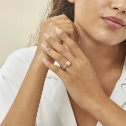 Bague Collection 1986 Or Blanc Diamant