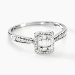 Bague Collection 1986 Or Blanc Diamant