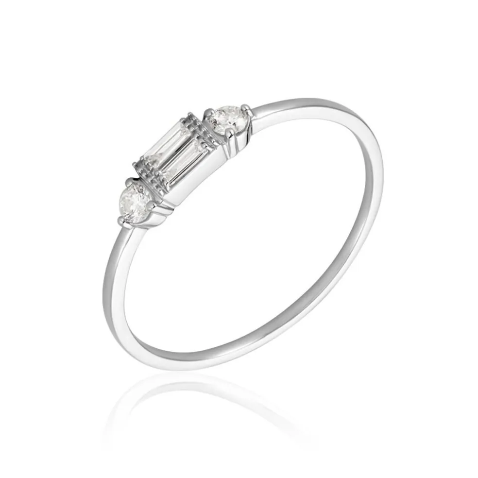 Bague Collection 1986 Or Blanc Diamant