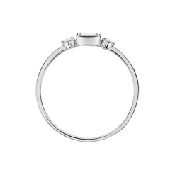 Bague Collection 1986 Or Blanc Diamant