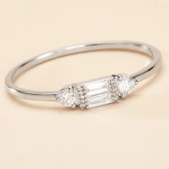 Bague Collection 1986 Or Blanc Diamant