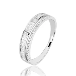 Bague Constance Or Blanc Diamant