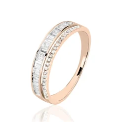 Bague Constance Or Rose Diamant