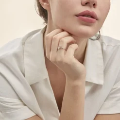 Bague Cupidon Or Blanc Diamant