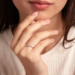 Bague Cymbeline Or Jaune Oxyde De Zirconium