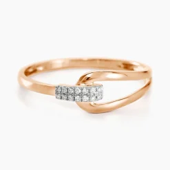 Bague Cyranna Or Rose Diamant