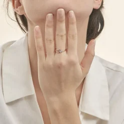 Bague Cyranna Or Rose Diamant