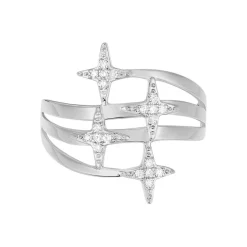 Bague Danilana Or Blanc Diamant