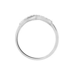 Bague Davila Argent Blanc Oxyde De Zirconium