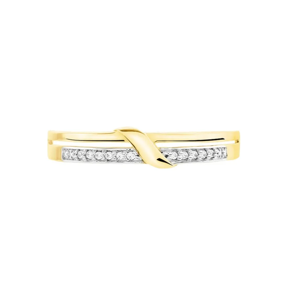 Bague Daynis Or Jaune Diamant