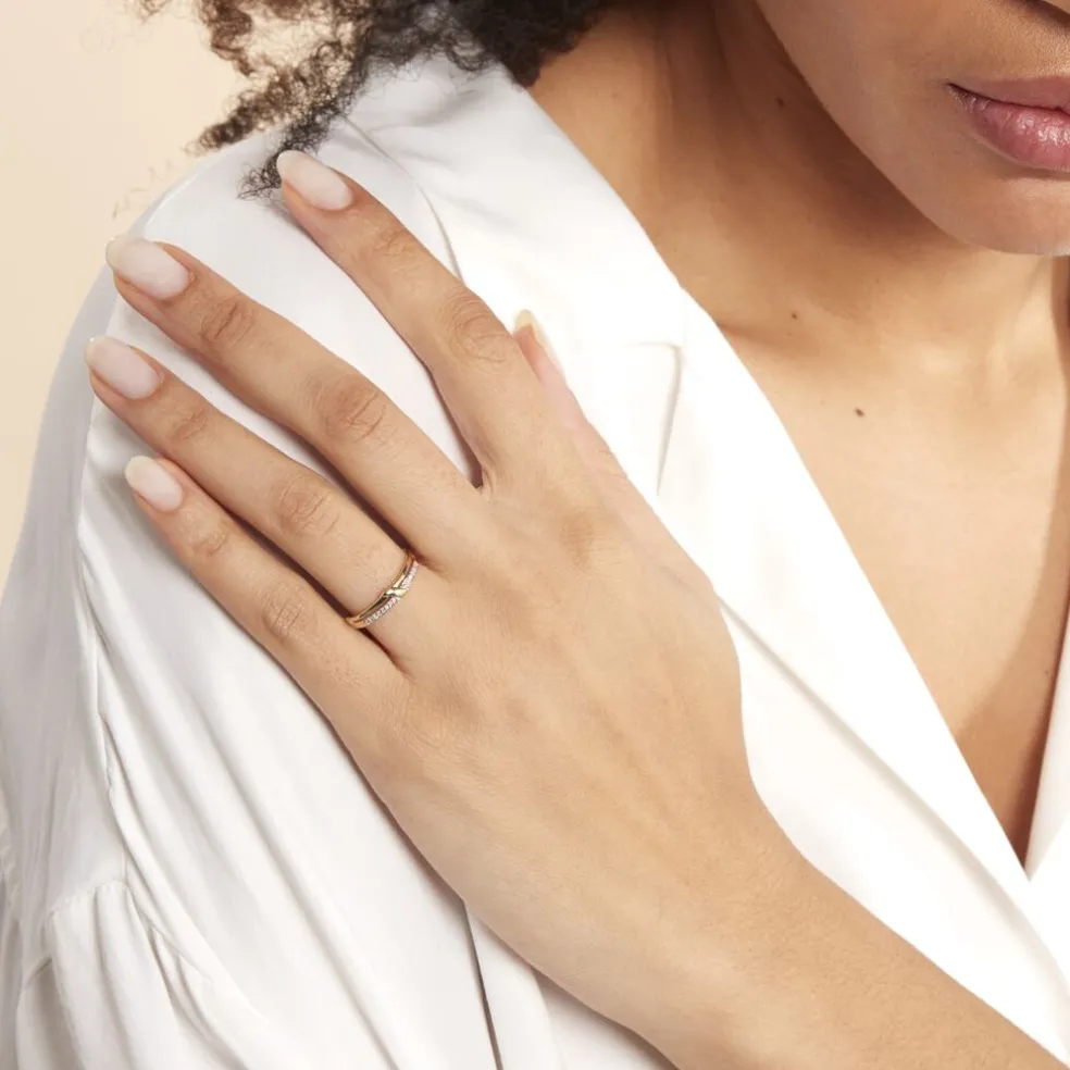 Bague Daynis Or Jaune Diamant