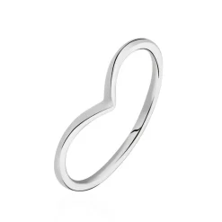 Bague De Phalange Tricia Argent Blanc