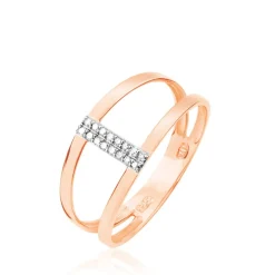 Bague Deborah Or Rose Diamant