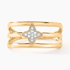 Bague Delicatesse Or Jaune Diamant