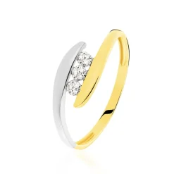 Bague Delphine Or Bicolore Diamant