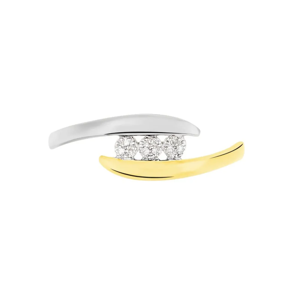Bague Delphine Or Bicolore Diamant