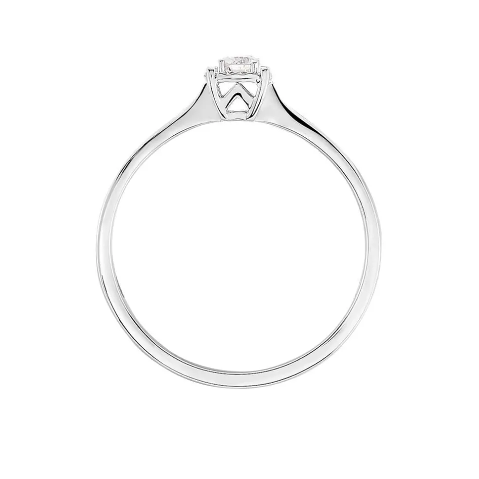 Bague Diamotion Or Blanc Diamant