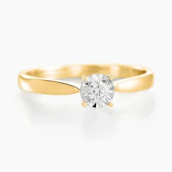 Bague Diamotion Or Jaune Diamant