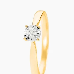 Bague Diamotion Or Jaune Diamant