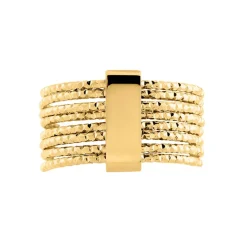 Bague Dion Acier Jaune