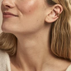 Bague D'oreille Unitaire Lauri Acier Doré