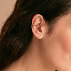 Bague D'oreille Unitaire Lauri Acier Doré