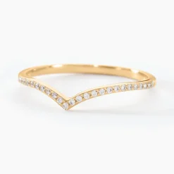 Bague Dounia Or Jaune Oxyde De Zirconium