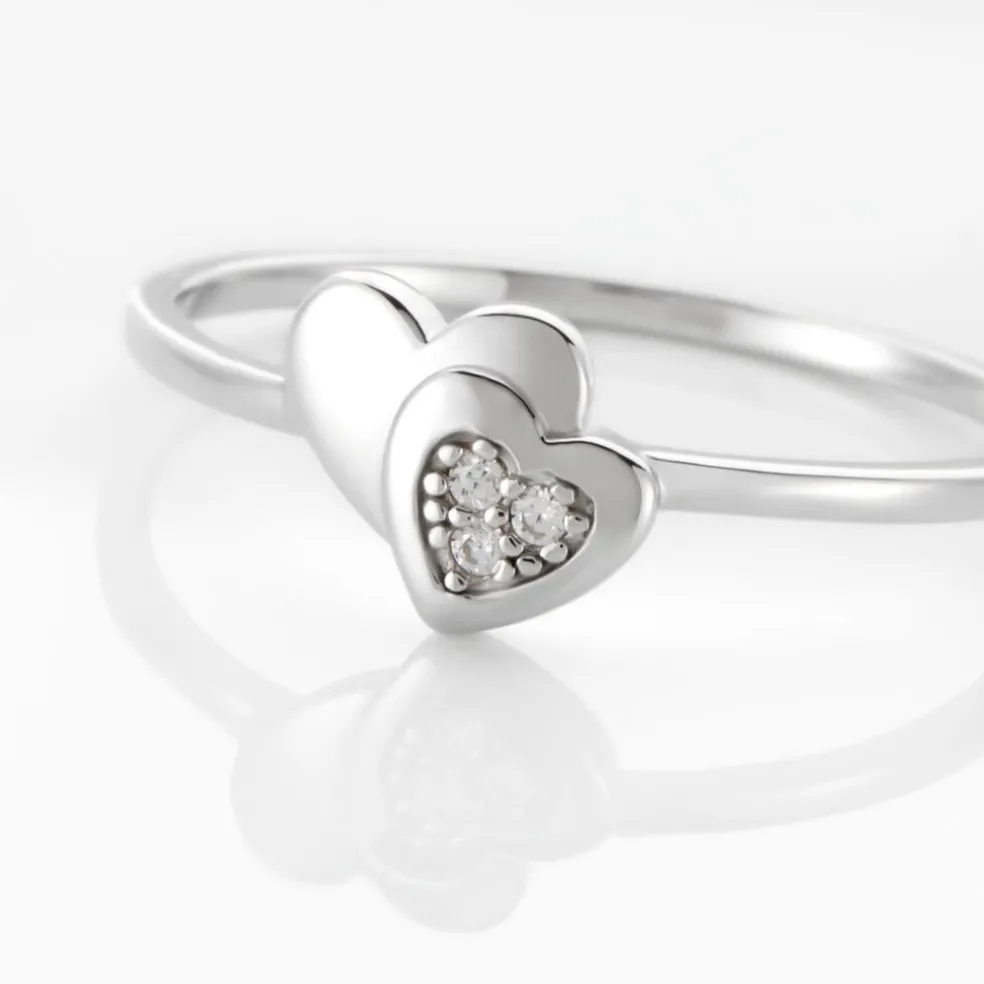 Bague Dounyo Argent Oxyde De Zirconium