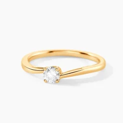 Bague Dympna Or Jaune Diamant