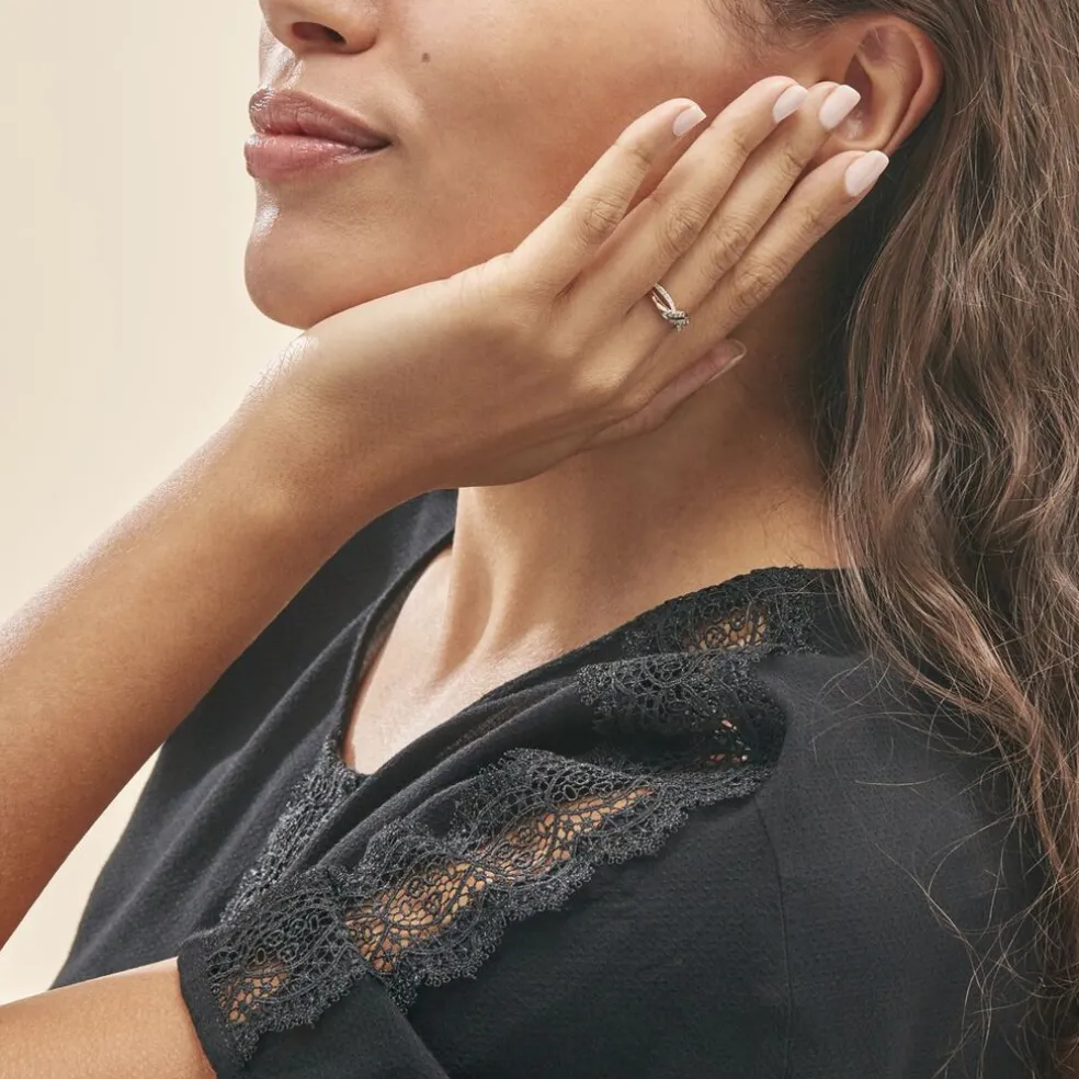 Bague Edem Or Rose Diamant