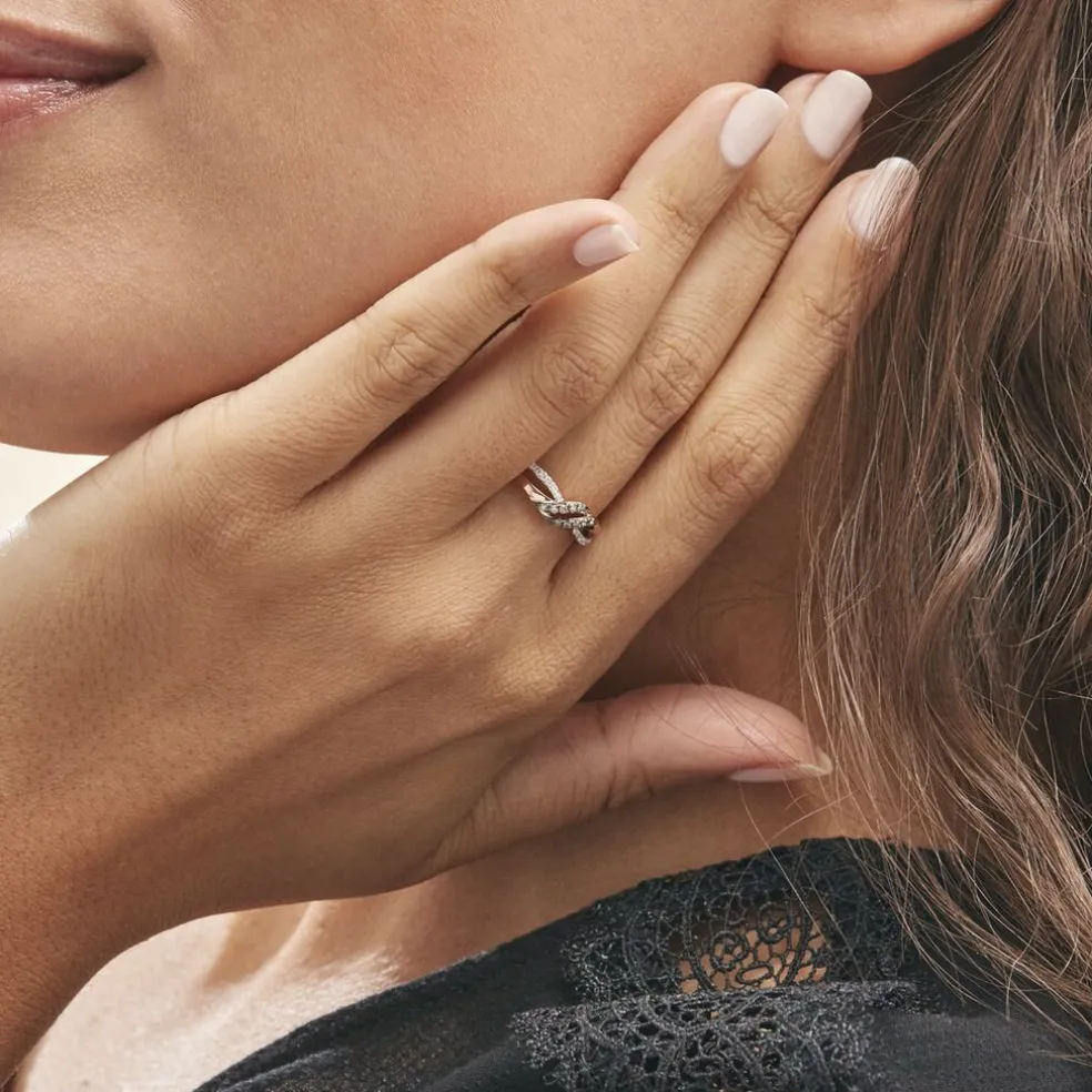 Bague Edem Or Rose Diamant