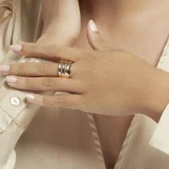 Bague Edwyna Plaqué Or Jaune