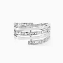 Bague Eleonore Or Blanc Diamant