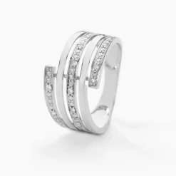 Bague Eleonore Or Blanc Diamant