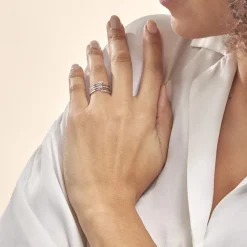 Bague Eleonore Or Blanc Diamant