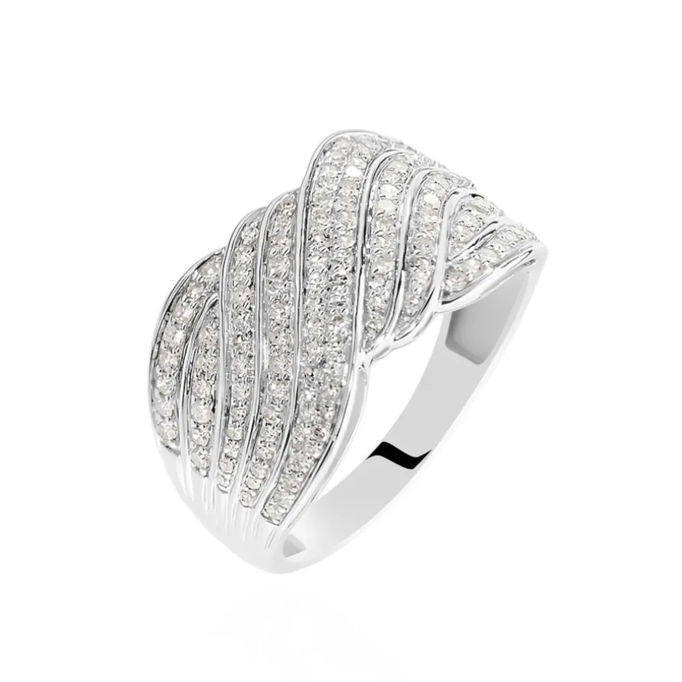 Bague Elfidia Or Blanc Diamant